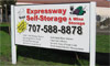 Expressway Self Storage sign